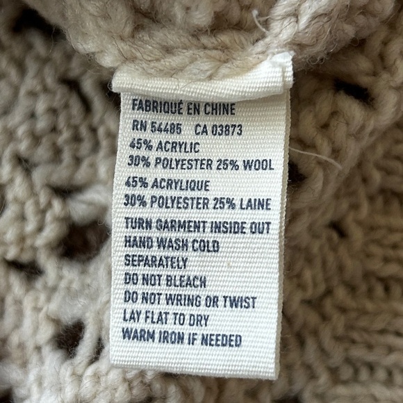 American Eagle Outfitters Retro Boho Tribal Fair Isle Knit Sweater Medium - Picture 7 of 9